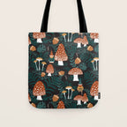 Mushroom Forest Gnomes Tote Bag Gallery Image 1