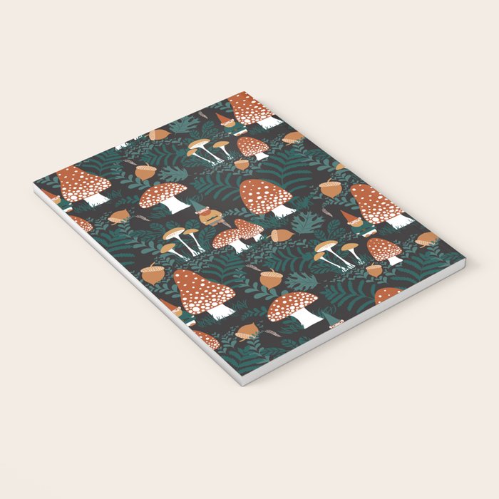 Mushroom Forest Gnomes Notebook Gallery Image 3