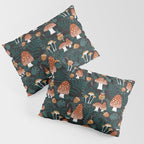 Mushroom Forest Gnomes Pillow Sham Gallery Image 3