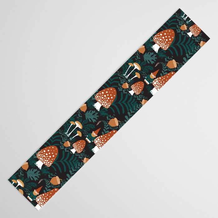 Mushroom Forest Gnomes Table Runner Gallery Image 3