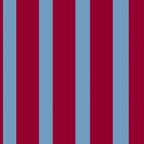 Burgundy and Dusty Blue Stripes Coffee Mug Gallery Image 2