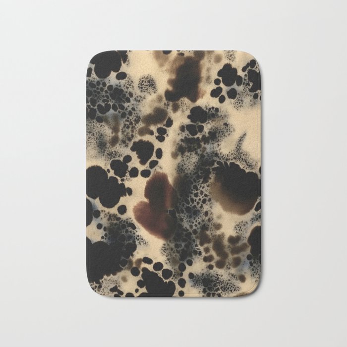 Leopard Animal Print Abstract Elegant Bath Mat Gallery Image 1
