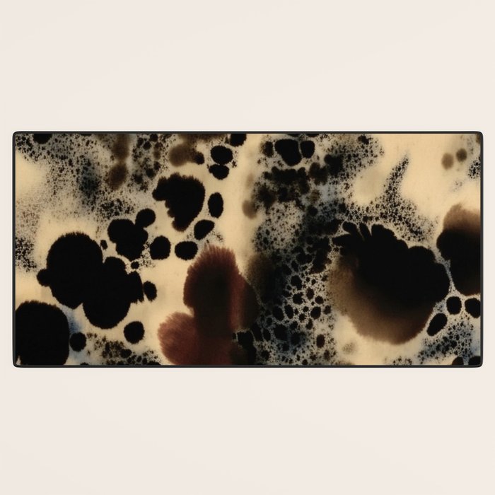 Leopard Animal Print Abstract Elegant Desk Mat Gallery Image 3