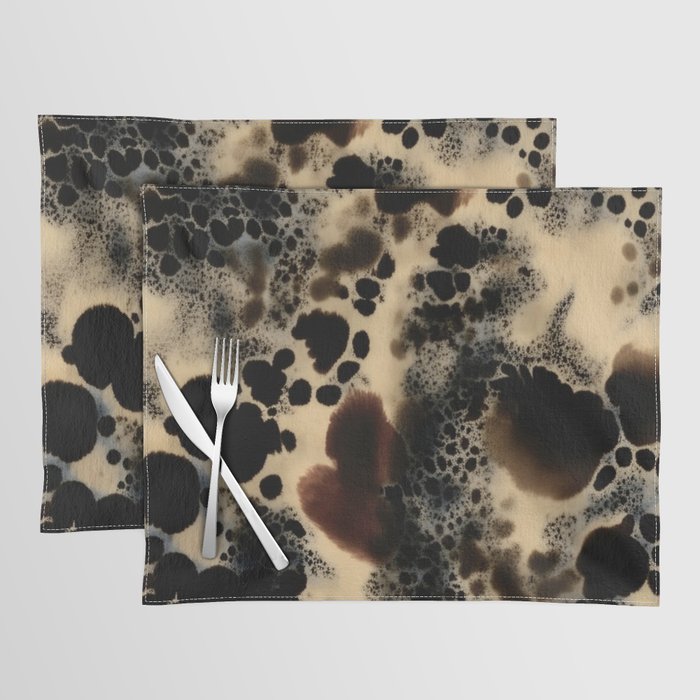 Leopard Animal Print Abstract Elegant Placemat Gallery Image 1