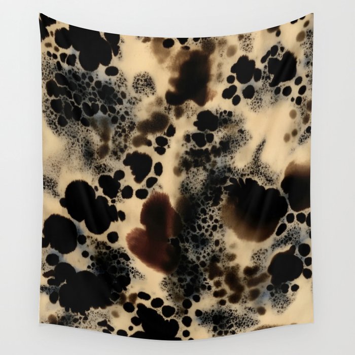 Leopard Animal Print Abstract Elegant Wall Tapestry Gallery Image 4