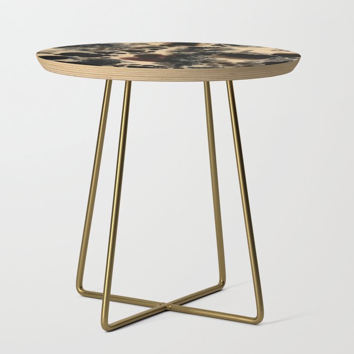 Leopard Animal Print Abstract Elegant Side Table Gallery Image 1