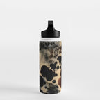 Leopard Animal Print Abstract Elegant Water Bottle Gallery Image 3