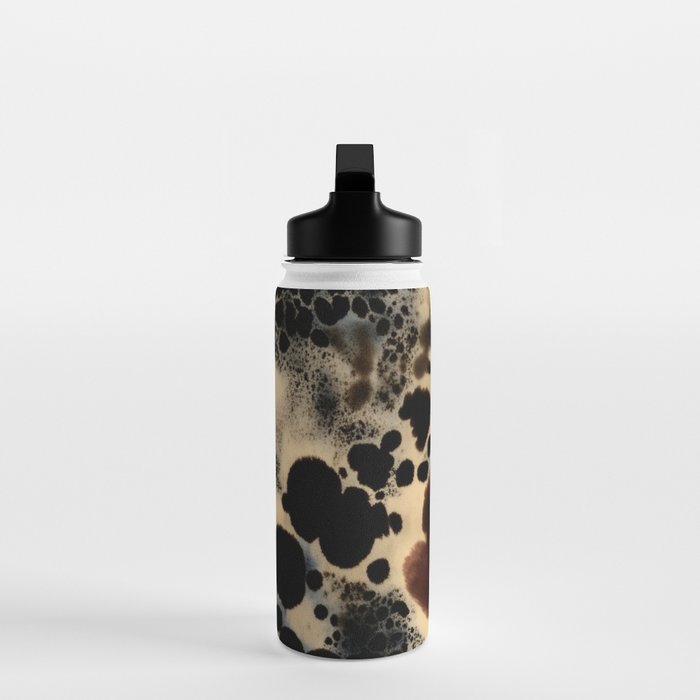 Leopard Animal Print Abstract Elegant Water Bottle Gallery Image 3
