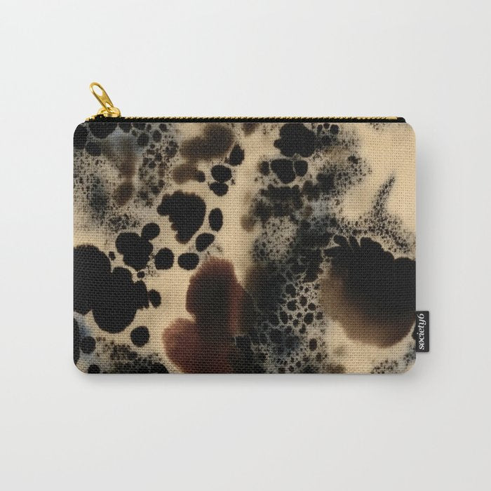 Leopard Animal Print Abstract Elegant Carry All Pouch Gallery Image 1