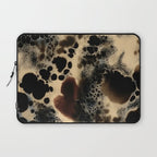 Leopard Animal Print Abstract Elegant Laptop Sleeve Gallery Image 1