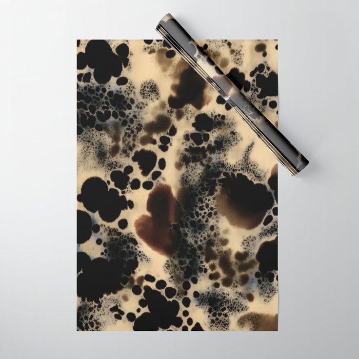Leopard Animal Print Abstract Elegant Wrapping Paper Gallery Image 1