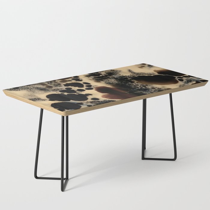 Leopard Animal Print Abstract Elegant Coffee Table Gallery Image 1