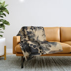 Leopard Animal Print Abstract Elegant Throw Blanket Gallery Image 1