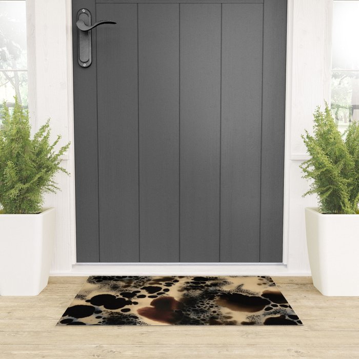 Leopard Animal Print Abstract Elegant Welcome Mat Gallery Image 3