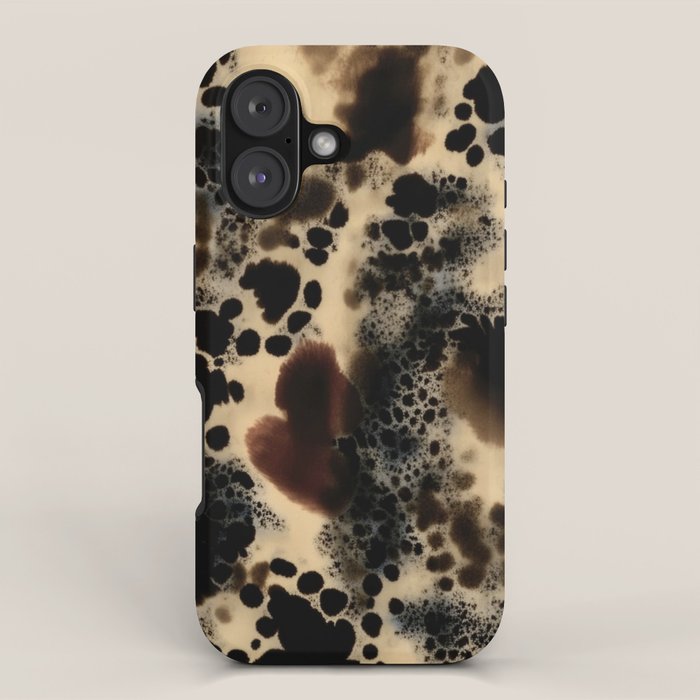 Leopard Animal Print Abstract Elegant iPhone Case Gallery Image 1