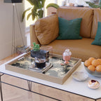 Leopard Animal Print Abstract Elegant Serving Tray Gallery Image 2