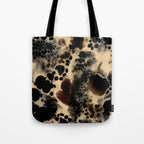 Leopard Animal Print Abstract Elegant Tote Bag Gallery Image 1