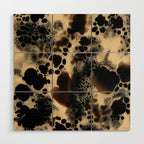 Leopard Animal Print Abstract Elegant Wood Wall Art Gallery Image 1