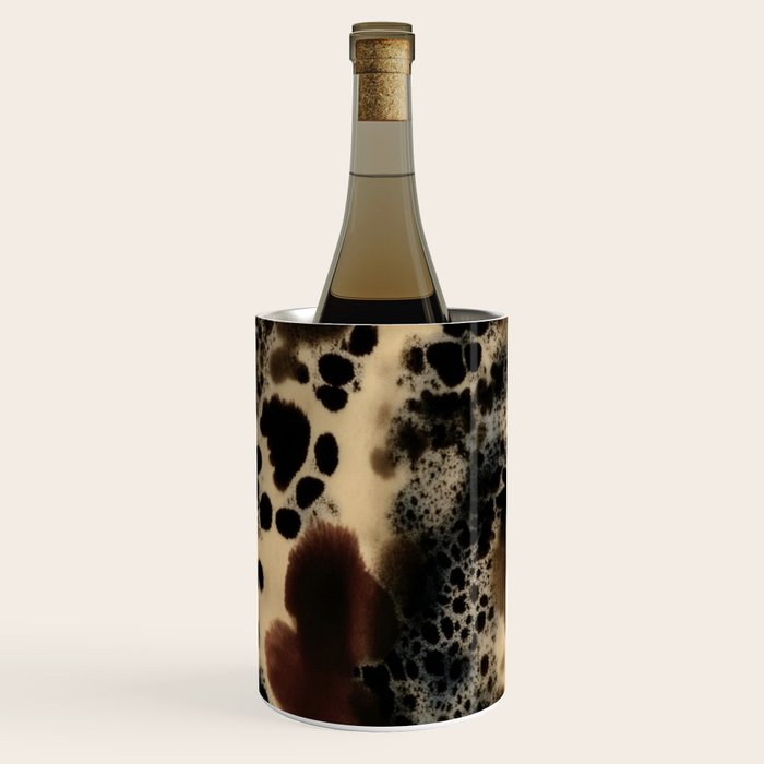 Leopard Animal Print Abstract Elegant Wine Chiller
