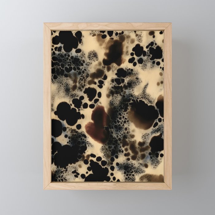 Leopard Animal Print Abstract Elegant Mini Art Print Gallery Image 1