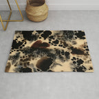 Leopard Animal Print Abstract Elegant Rug Gallery Image 1