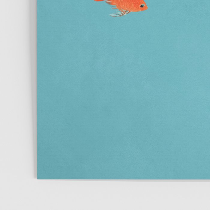 Cat and Goldfish Poster Gallery Image 3