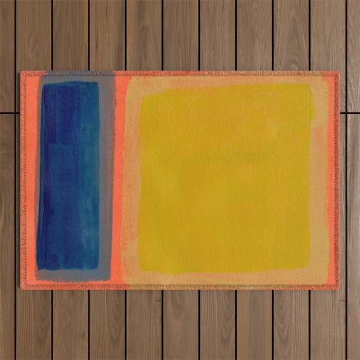 Lemon Sun  Outdoor Rug Gallery Image 1