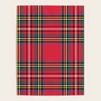 Red & Green Tartan Pattern Poster Gallery Image 4