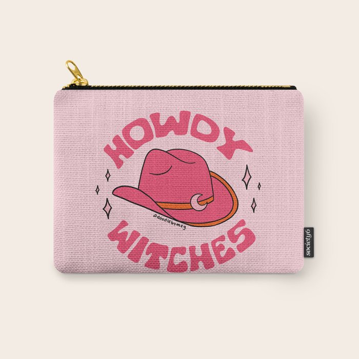Howdy Witches Carry All Pouch Gallery Image 1