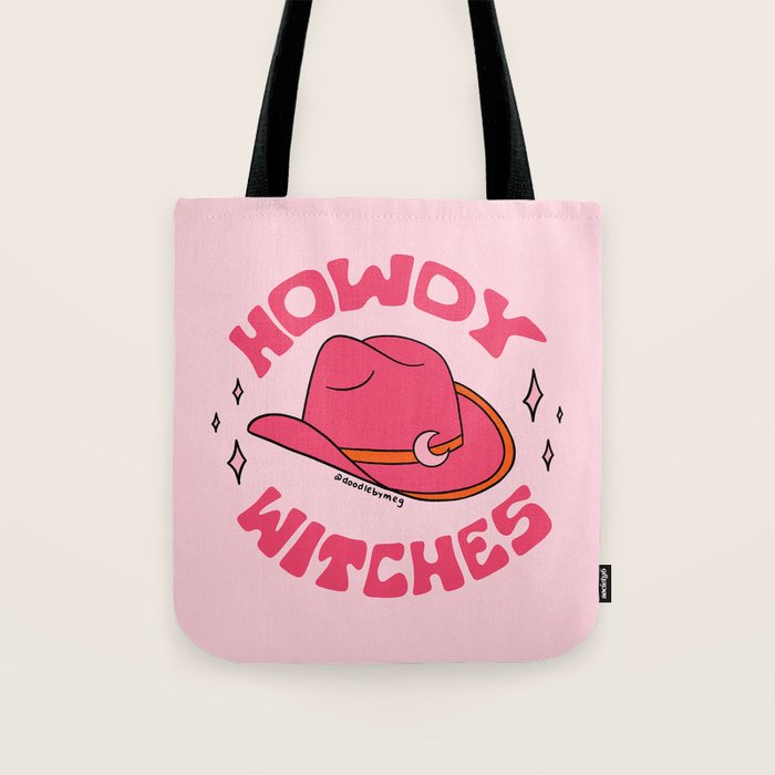 Howdy Witches Tote Bag Gallery Image 1