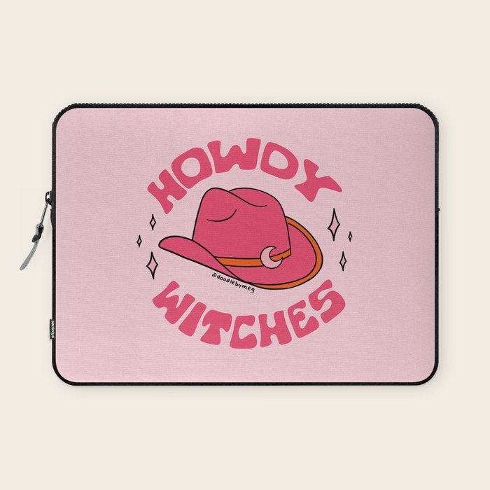 Howdy Witches Laptop Sleeve Gallery Image 1