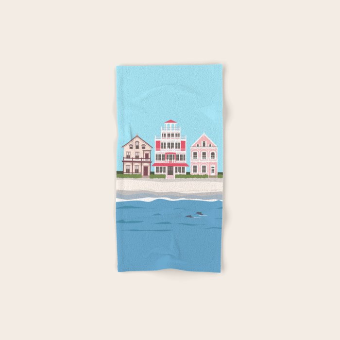 Cape May Summer Bath Towel Gallery Image 1