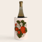 Sweet Summer Strawberries and Blossoms Wine Chiller Gallery Image 1