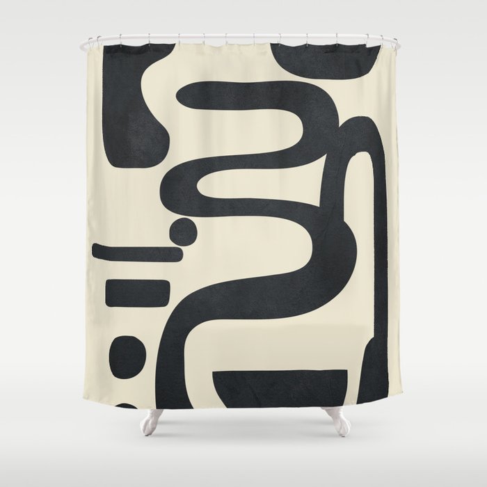 Abstract Colorful Setting 7 Shower Curtain Gallery Image 1