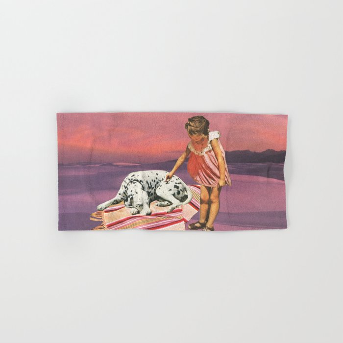 Napping Puppy Bath Towel Gallery Image 1