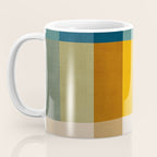 Mid-Century Geometric Modern Warm Tones Artwork Coffee Mug Gallery Image 3