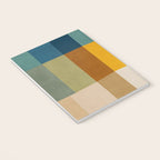 Mid-Century Geometric Modern Warm Tones Artwork Notebook Gallery Image 3