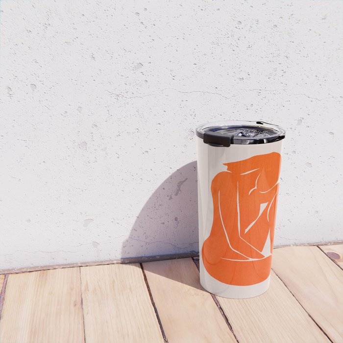 Nude II: Torch Orange Edition Travel Mug Gallery Image 4