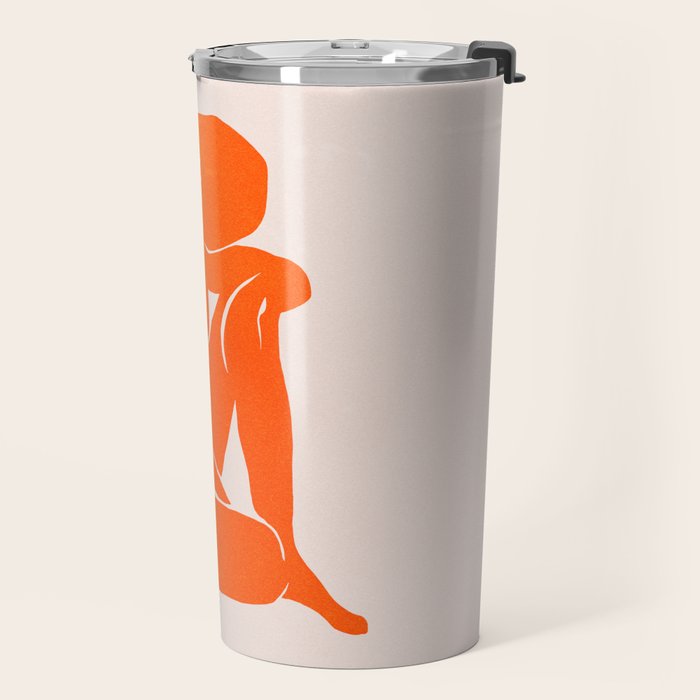 Nude II: Torch Orange Edition Travel Mug Gallery Image 2