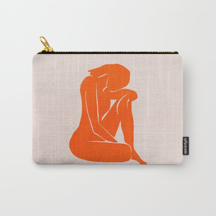Nude II: Torch Orange Edition Carry All Pouch Gallery Image 1