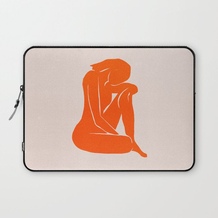 Nude II: Torch Orange Edition Laptop Sleeve Gallery Image 1