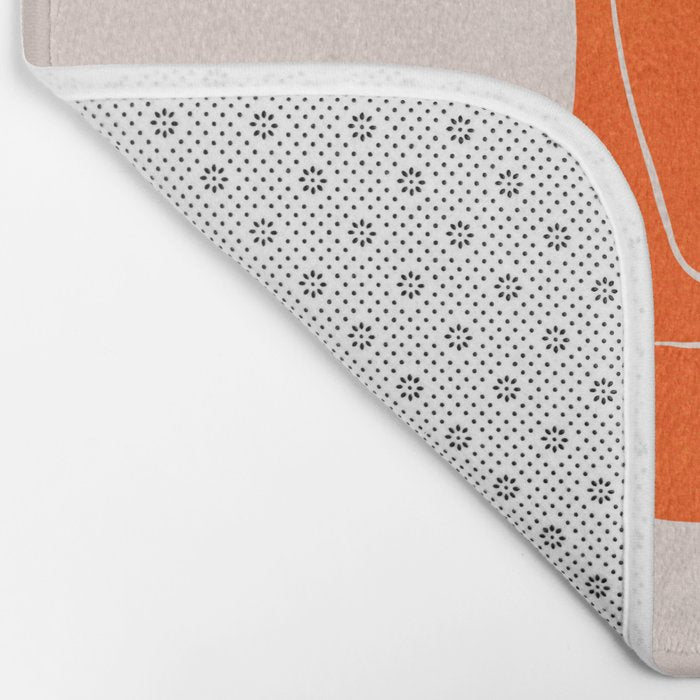 Nude II: Torch Orange Edition Bath Mat Gallery Image 2