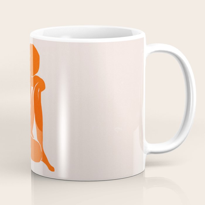 Nude II: Torch Orange Edition Coffee Mug Gallery Image 1