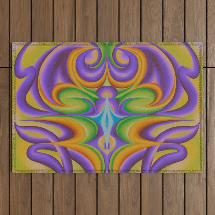 Swirl Theory Outdoor Rug Gallery Image 1