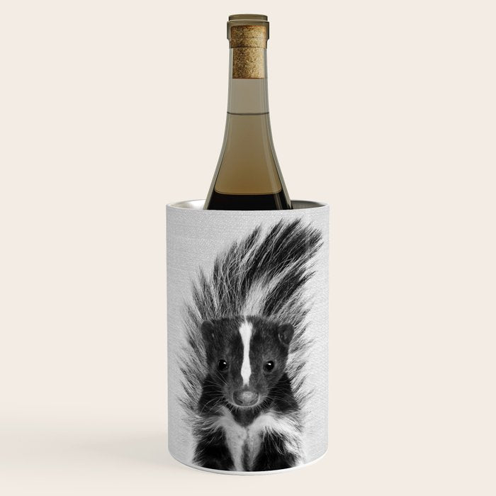 Skunk - Black & White Wine Chiller Gallery Image 1