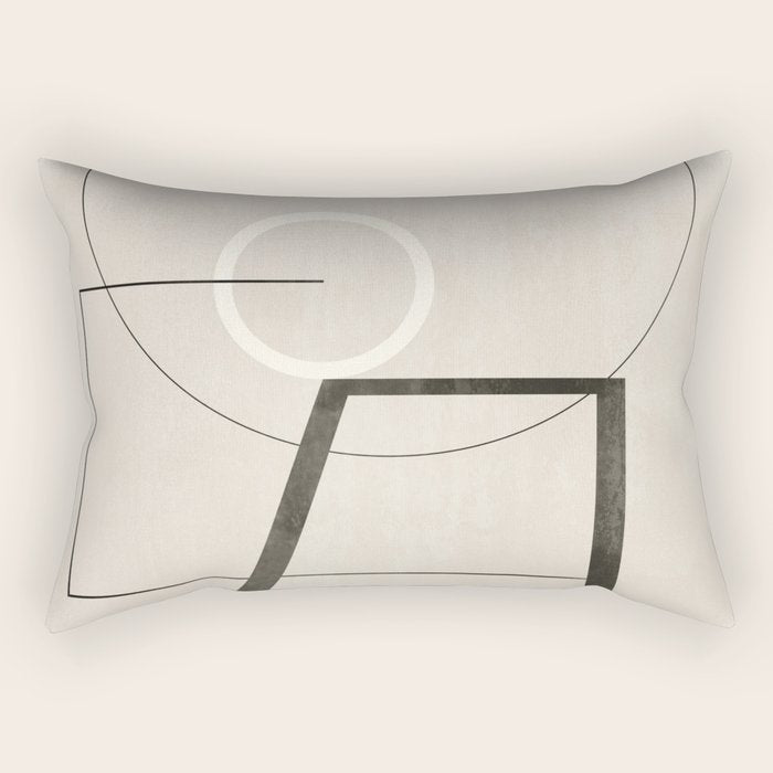 Geometric Shapes 17 Rectangular Pillow Gallery Image 2