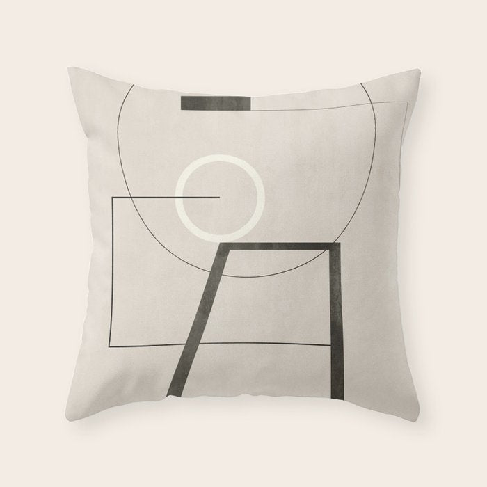 Geometric Shapes 17 Throw Pillow Gallery Image 6
