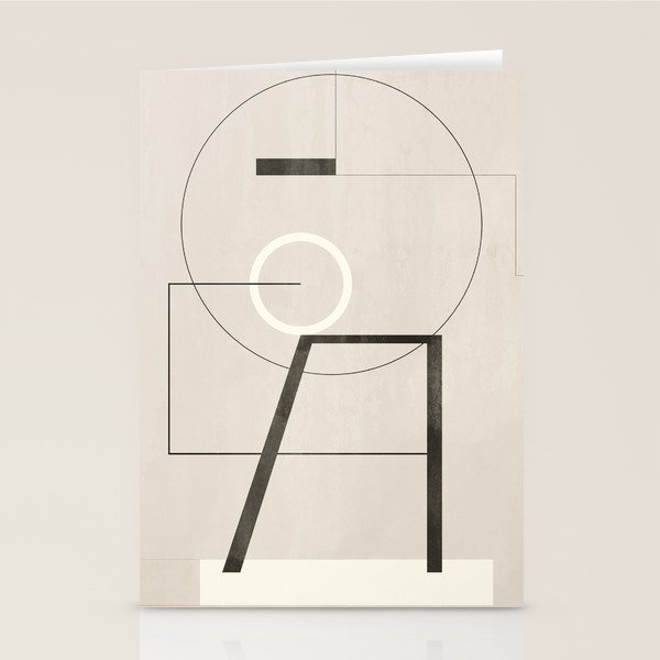 Geometric Shapes 17 Stationery Card Gallery Image 1