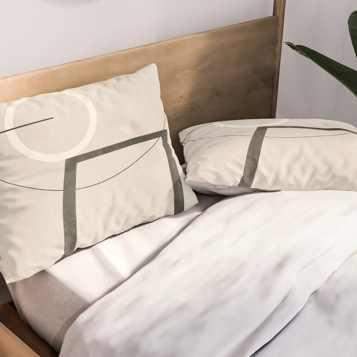 Geometric Shapes 17 Pillow Sham Gallery Image 2