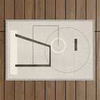 Geometric Shapes 17 Outdoor Rug Gallery Image 1
